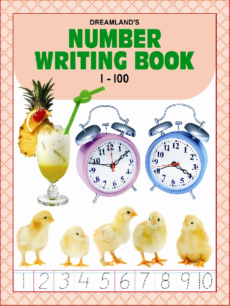 Number writing books - 1 to 100